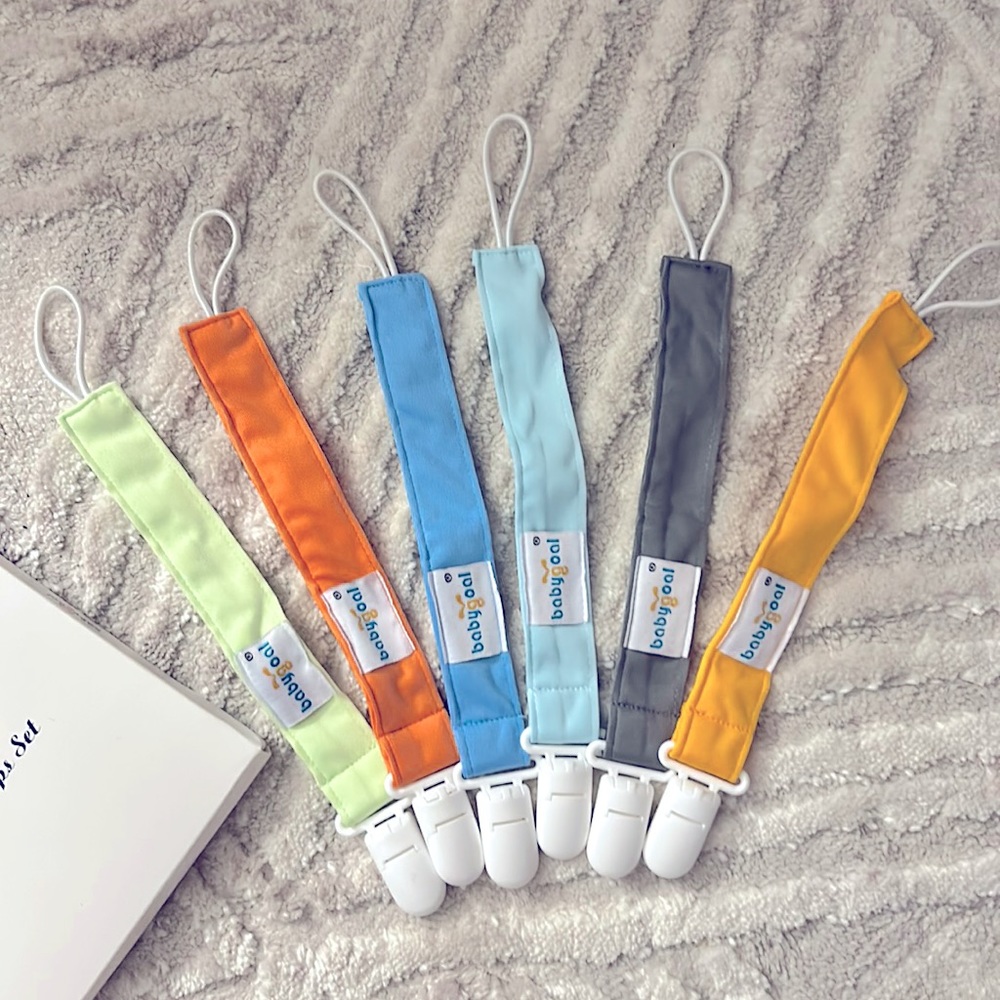 Pacifier Clip Set of 6 Brand New In Box